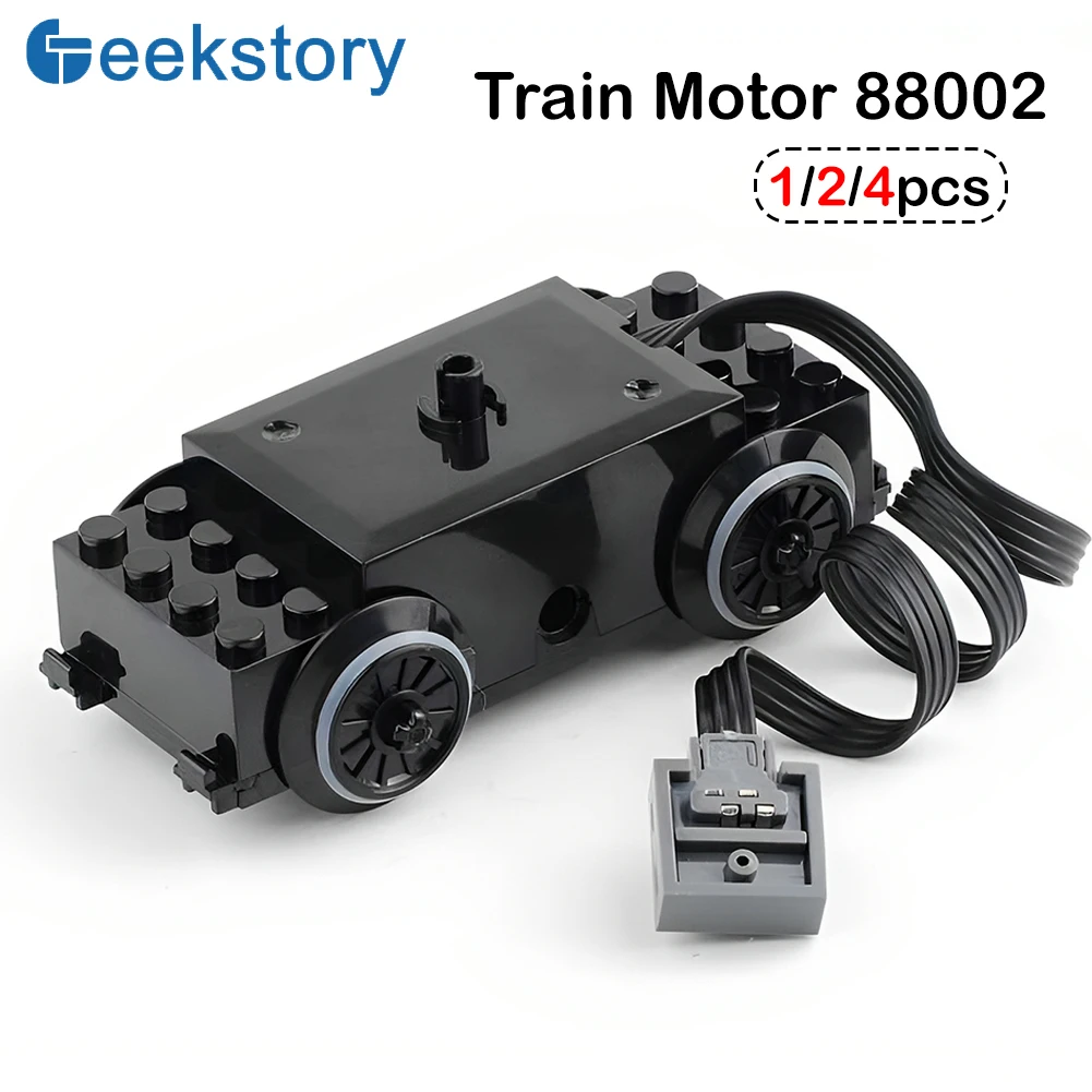 Power Tools Lego - Train Track motor 88002 MOC Technical