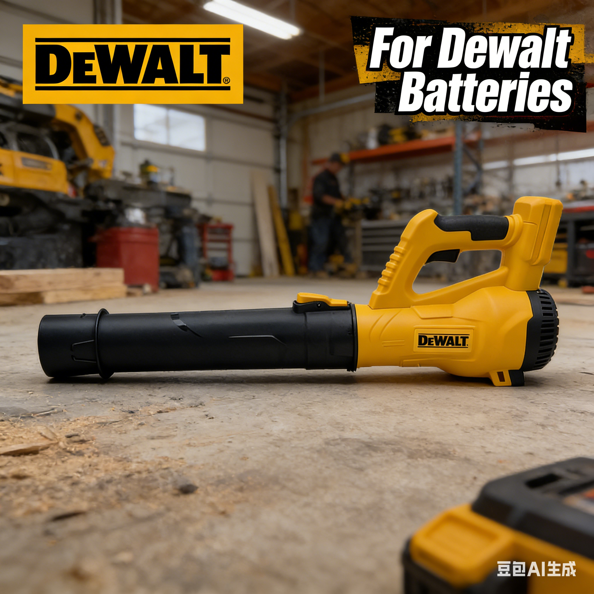Power Tools Used - DEWALTCordless Air Blower Brushless Handheld Leaf