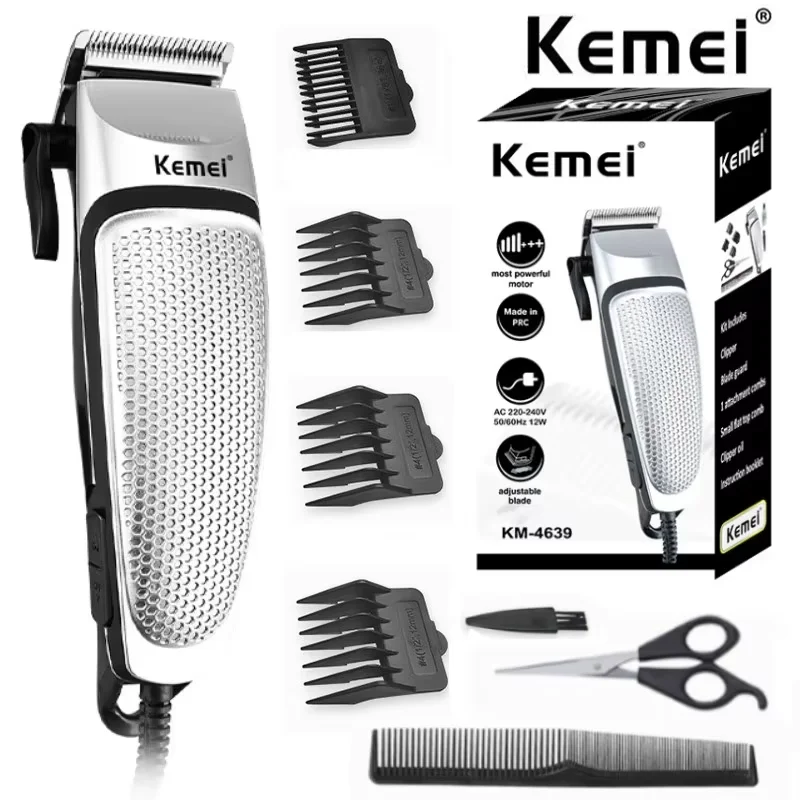 Power Xchange Tools - Kemei KM-4639 Electric Clipper Hair Clippers