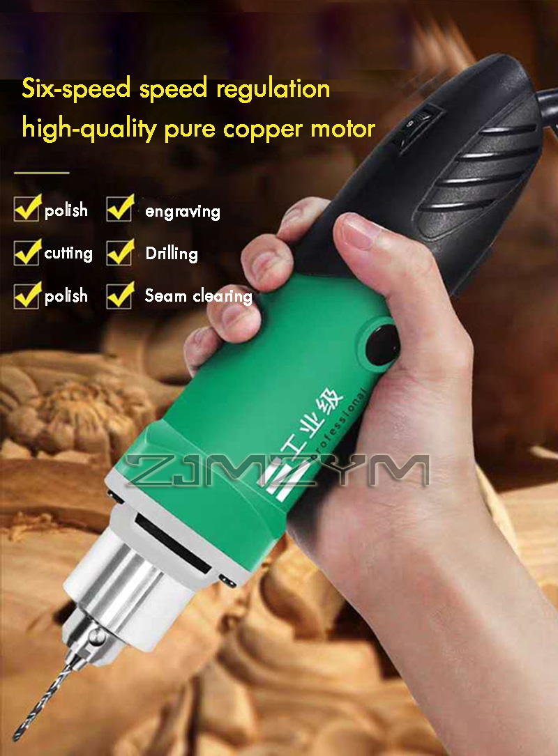 Power Tools And Hand Tools - 6-Position Variable Speed High-Power Engraver Electric