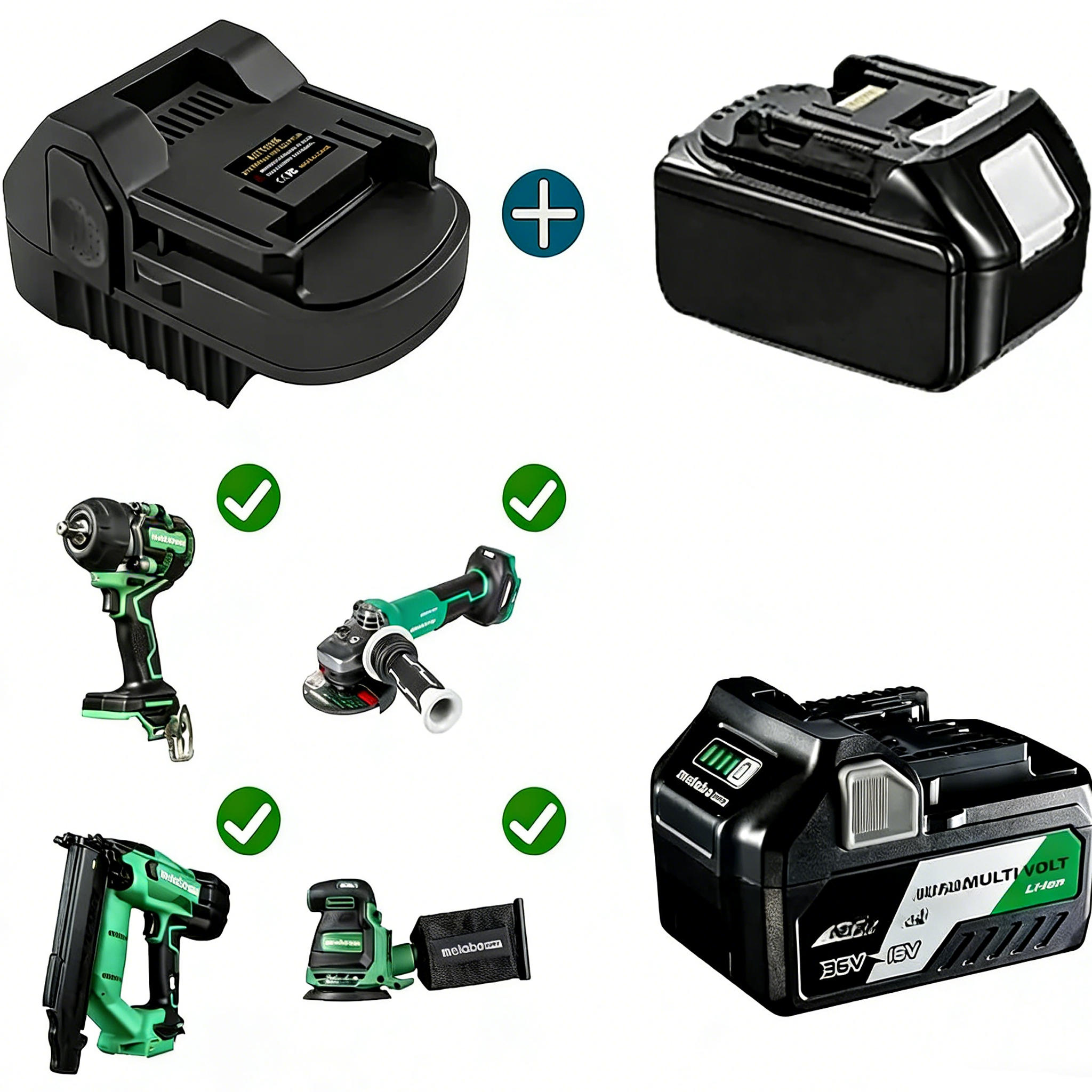 Converter for Makita to for Hi - огляд і ціна Power Tools Hikoki