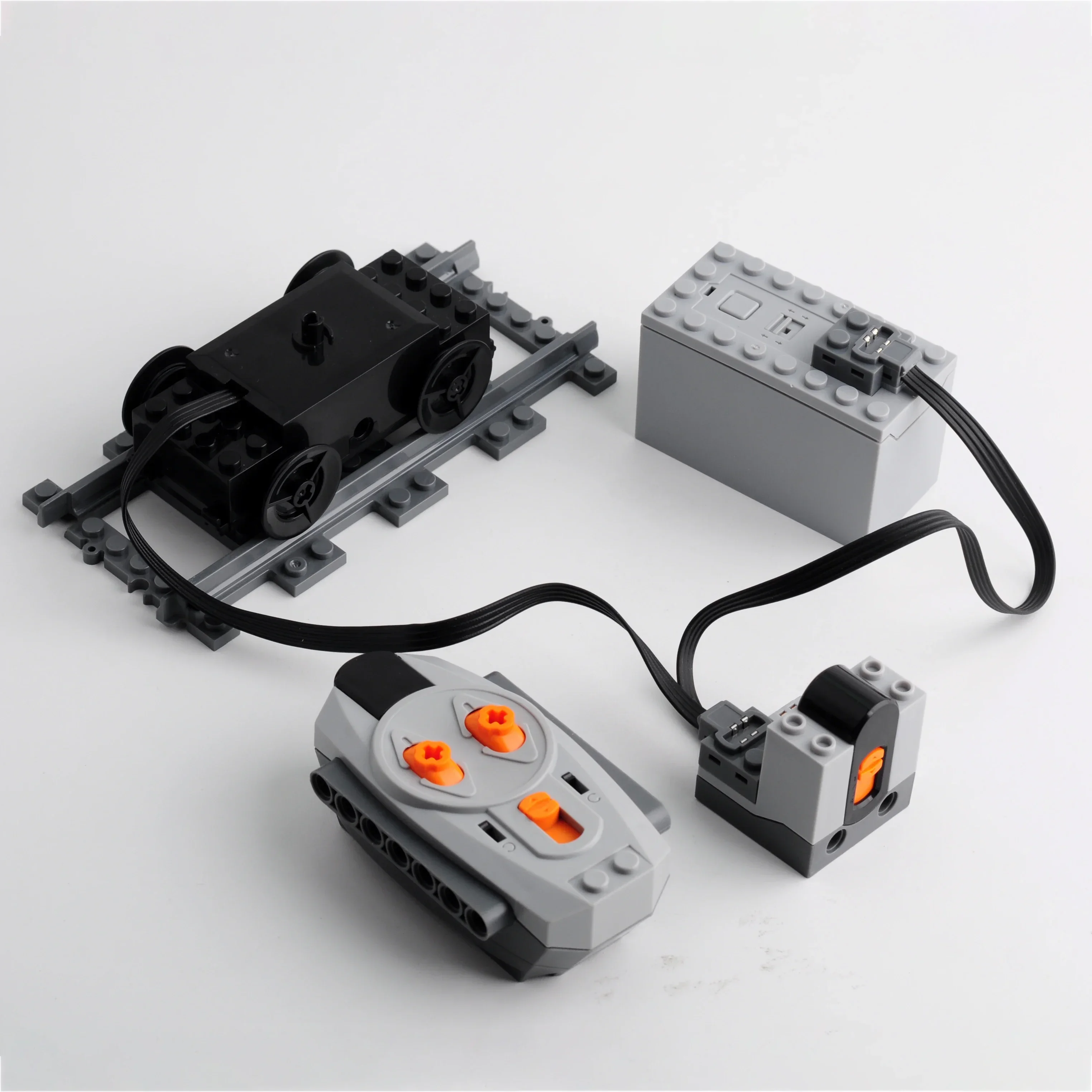 Train Track motor 88002 MOC Te - огляд і ціна Power Tools Lego