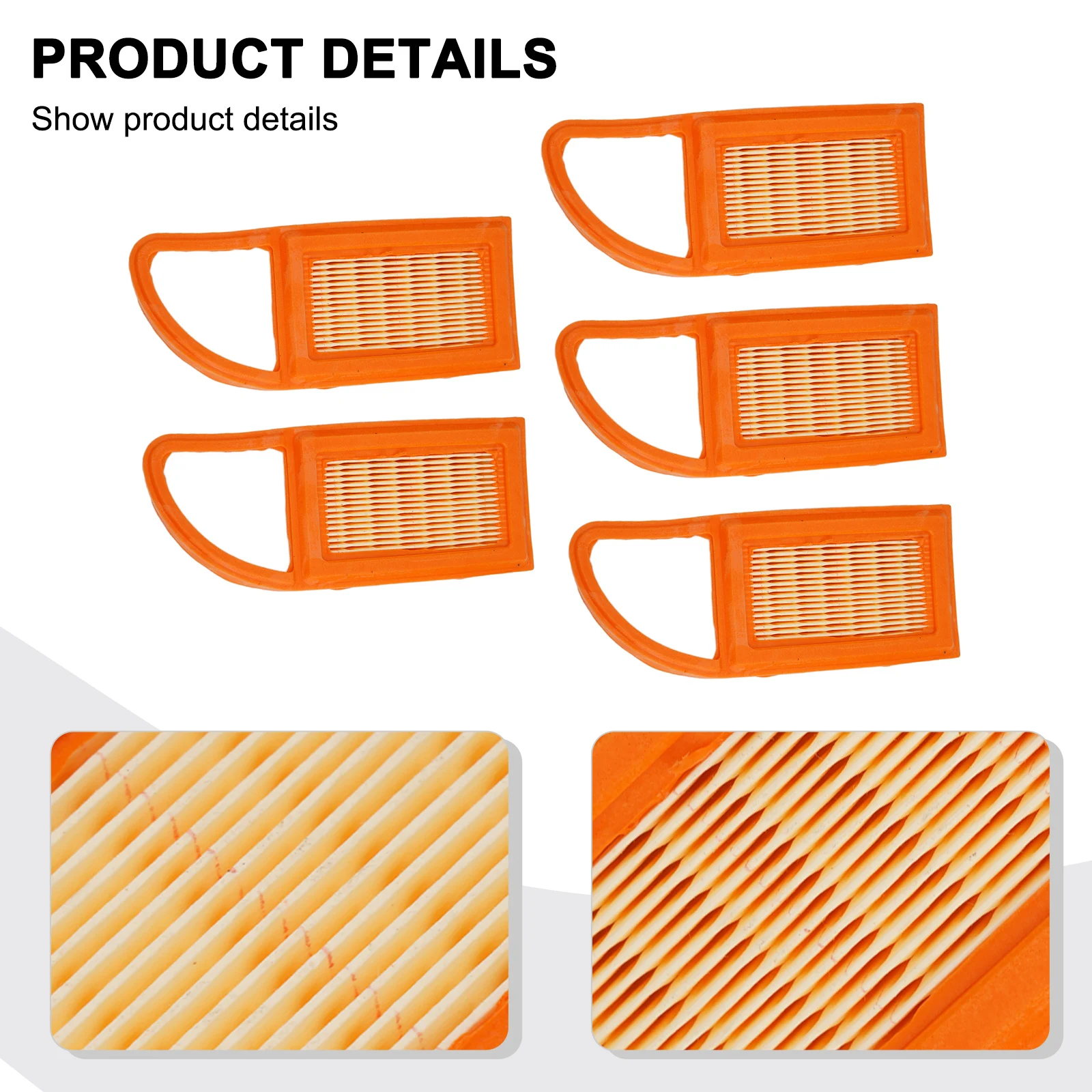 5pcs Air Filters High-Quality  - огляд і ціна Power Quality Tools