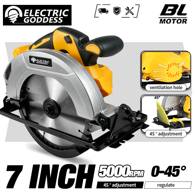 5000rpm 7inch Cordless Yellow  - огляд і ціна Power Tools Yellow