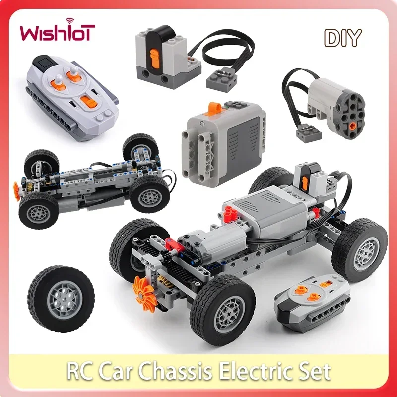 4WD RC Car Chassis Electric Se - огляд і ціна Power Tools Lego