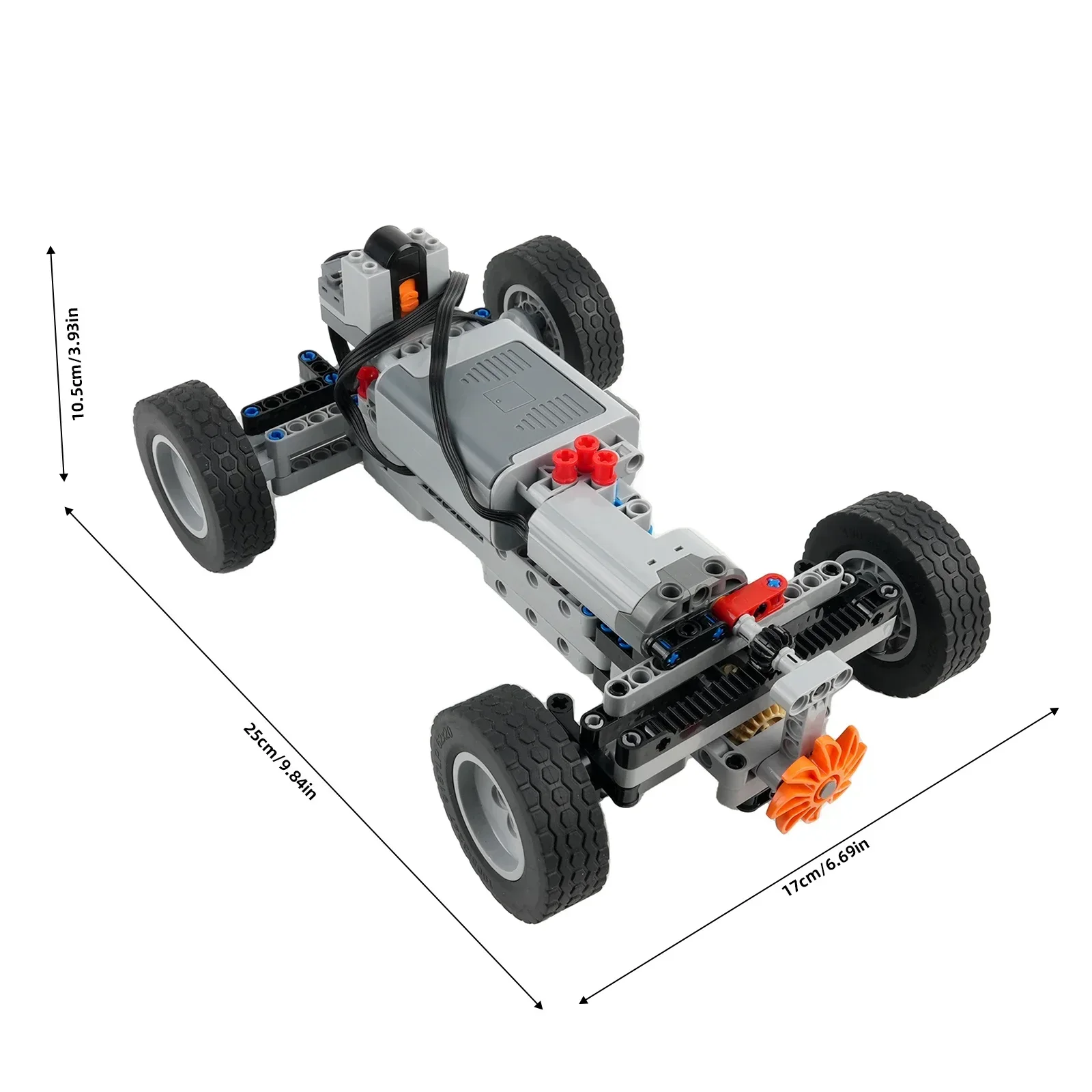 4WD RC Car Chassis Electric Se - огляд і ціна Power Tools Lego