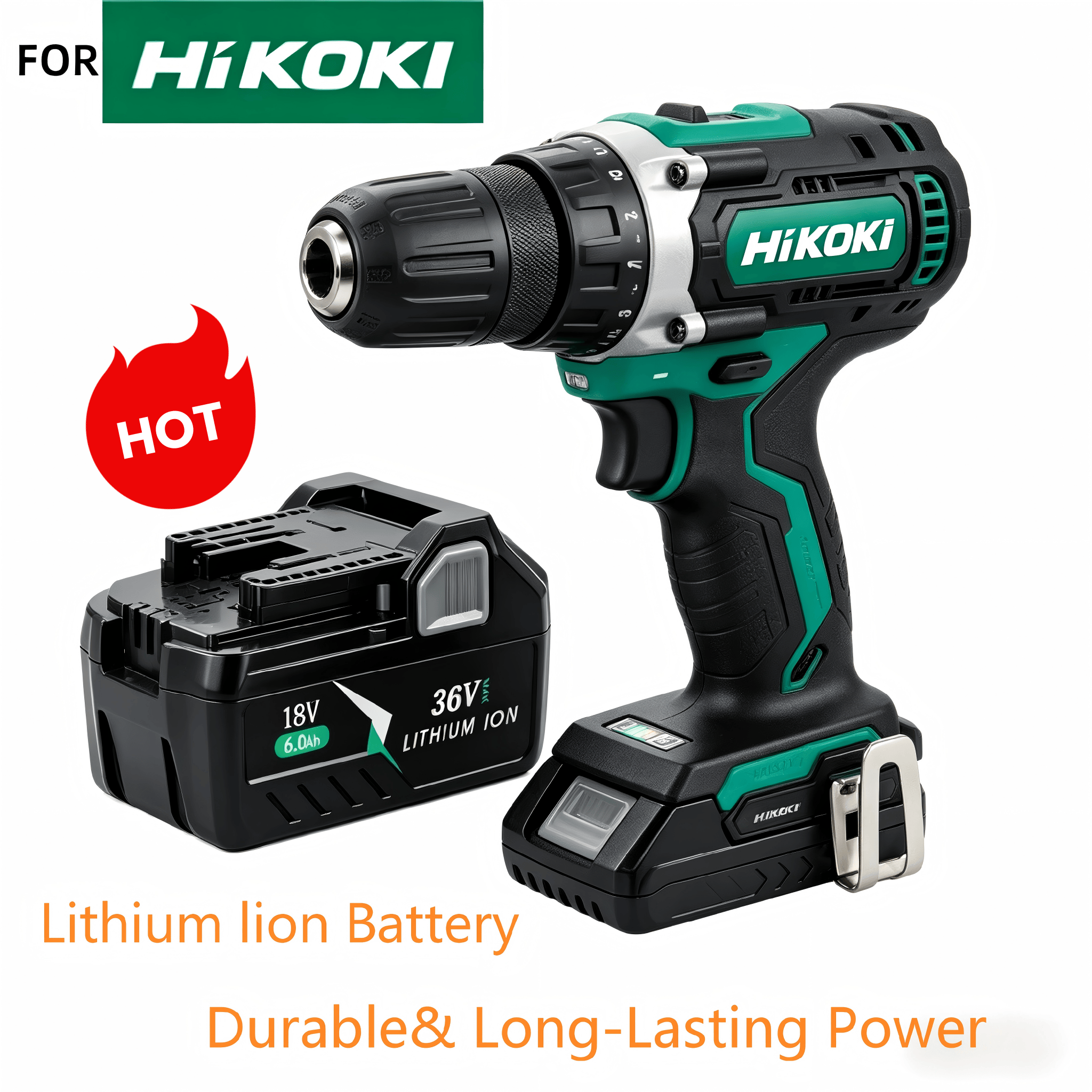New 18V 36V 6.0Ah For HiKOKI H - огляд і ціна Power Tools Hikoki