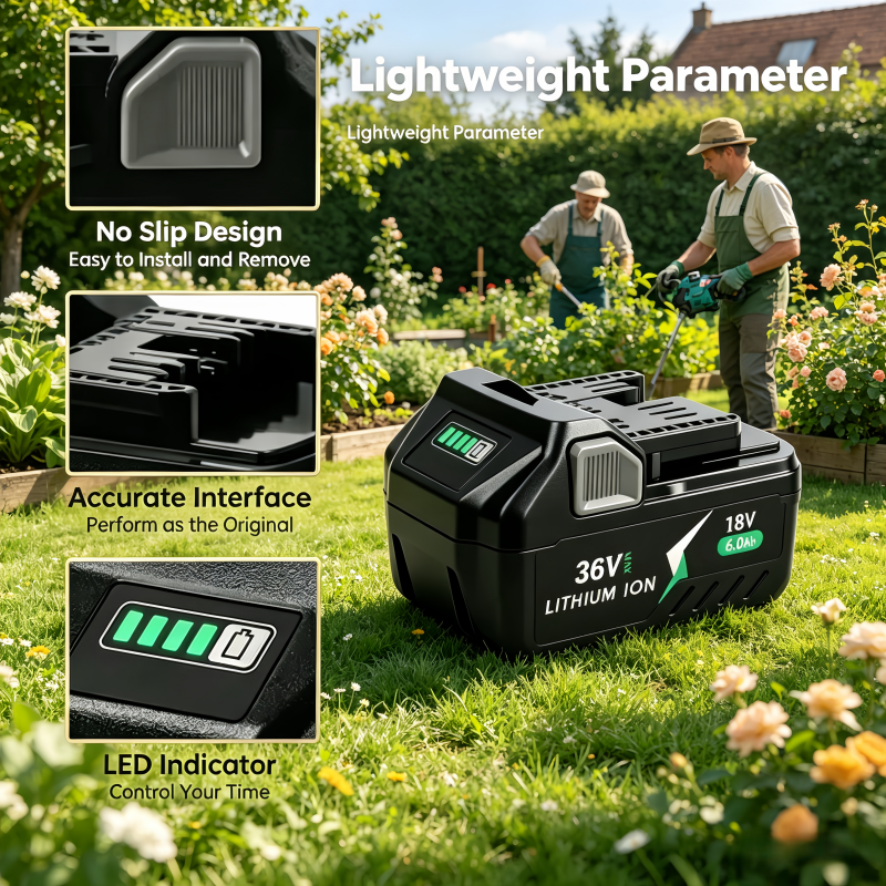 Replacement 6.0Ah 18V 36V Batt - огляд і ціна Power Tools Hikoki