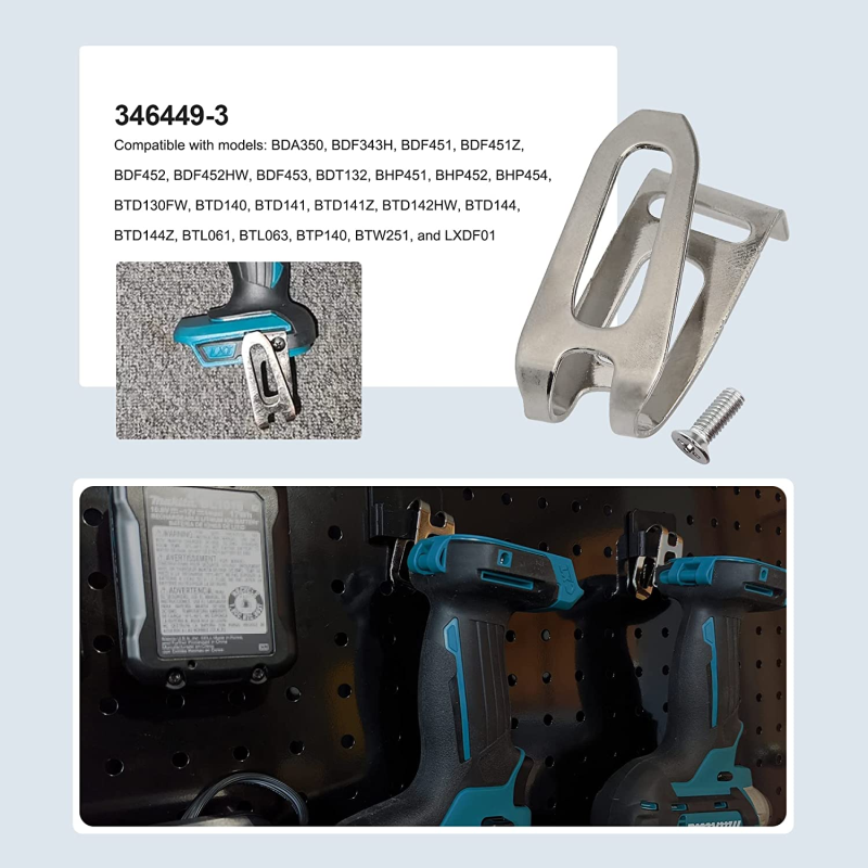 Belt Clip Hook For Makita 12V  - огляд і ціна Cordless Drill Driver
