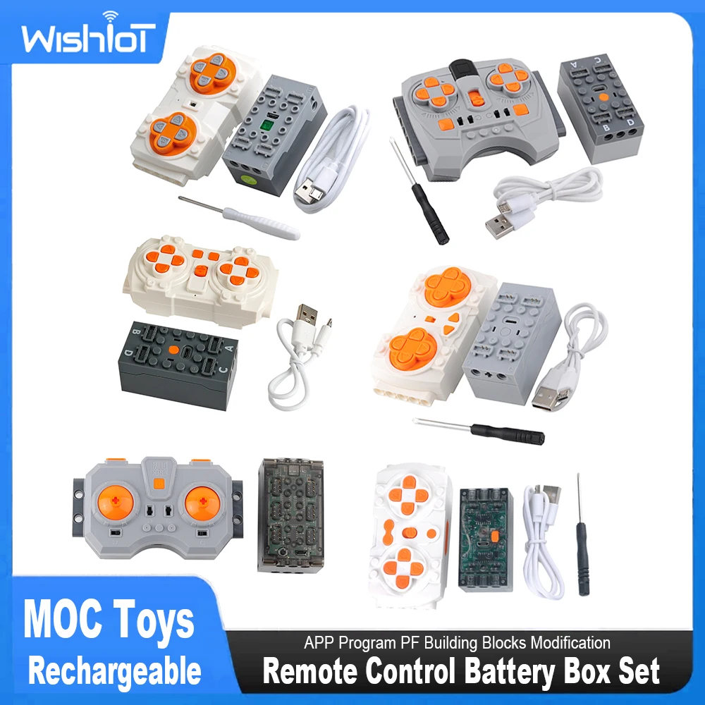 MOC Remote Control Set Recharg - огляд і ціна Power Tools Lego
