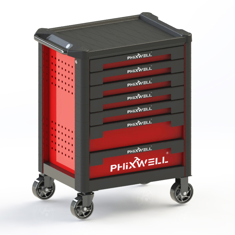 XT-016 7 Drawer Tool Cart Stai - огляд і ціна Power Xt Tools