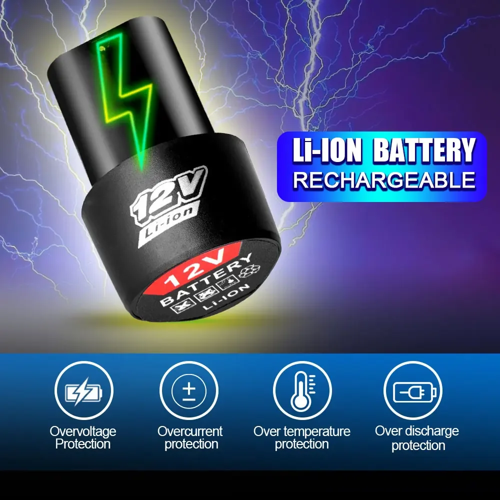 12V 1500mAh Universal Recharge - огляд і ціна Power Tools Used