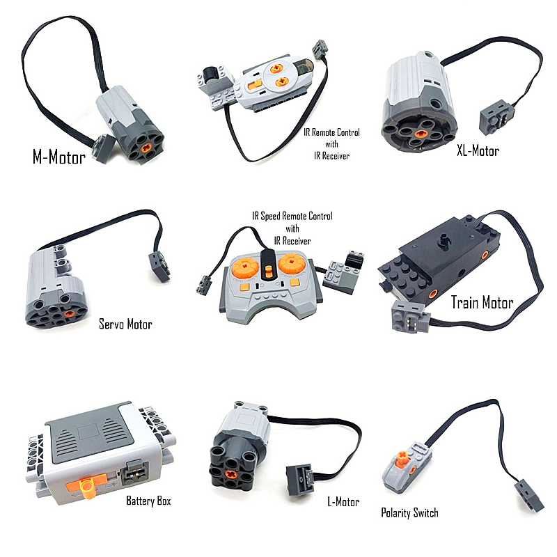 Technical parts Motor multi po - огляд і ціна Power Tools Lego
