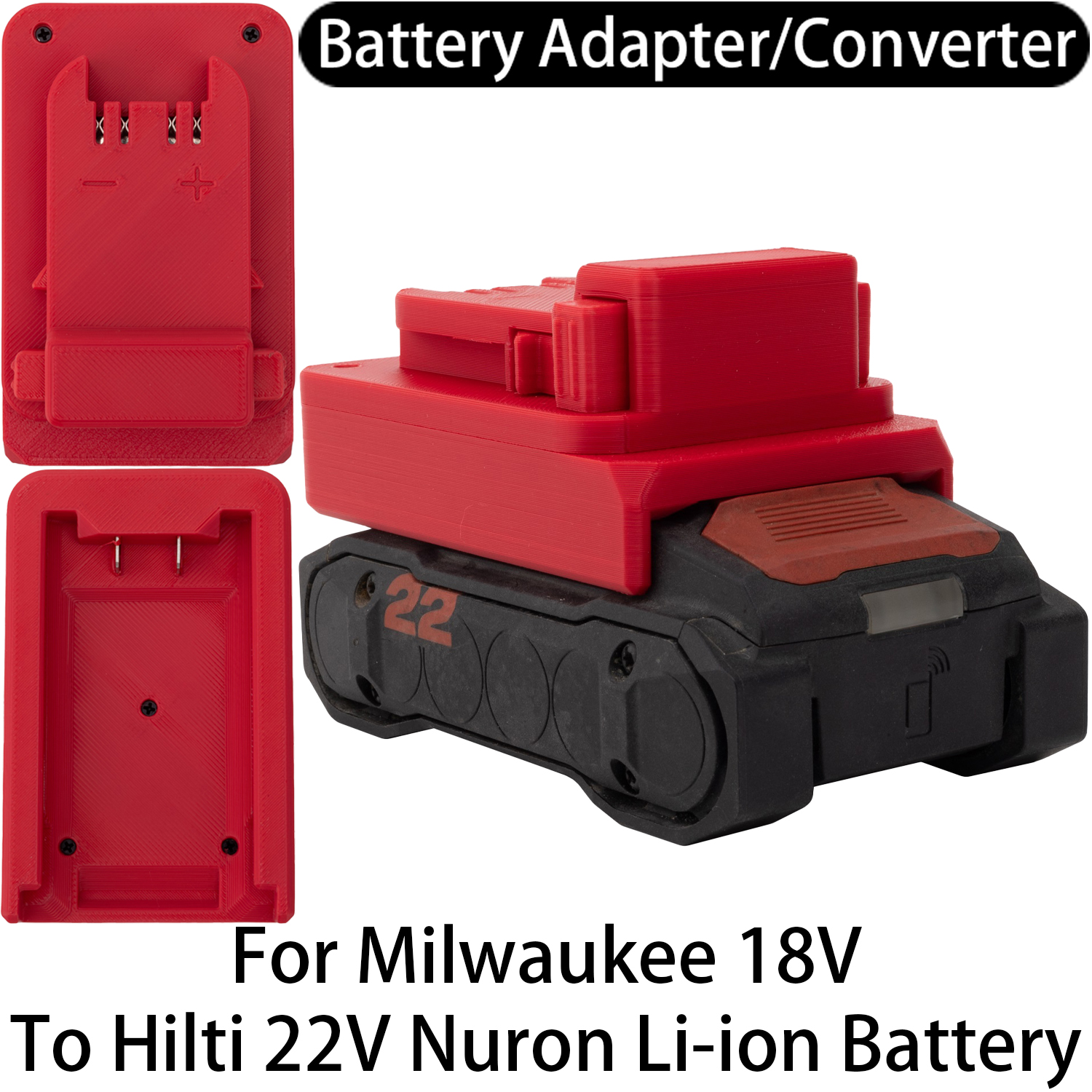 Adapter Converter For Milwauke - огляд і ціна Power Tools Hilti