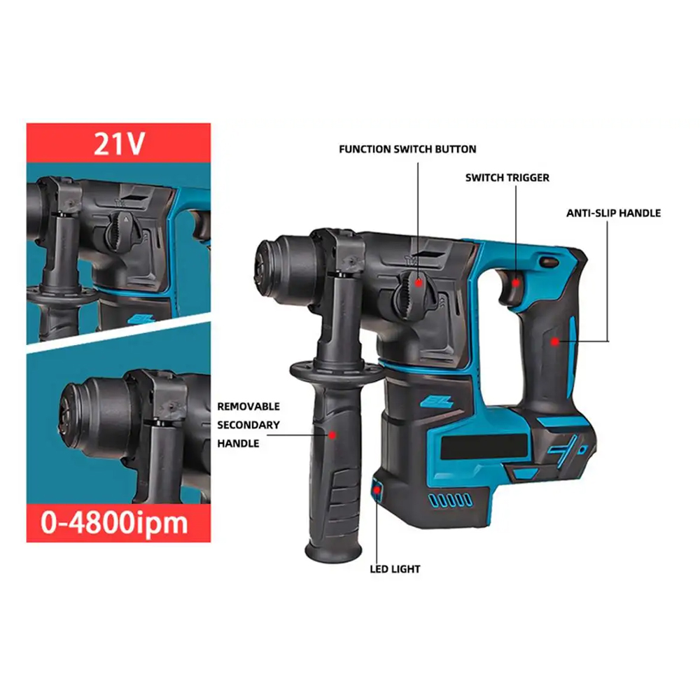 Brushless Electric Hammer Dril - огляд і ціна Power Tools Hilti