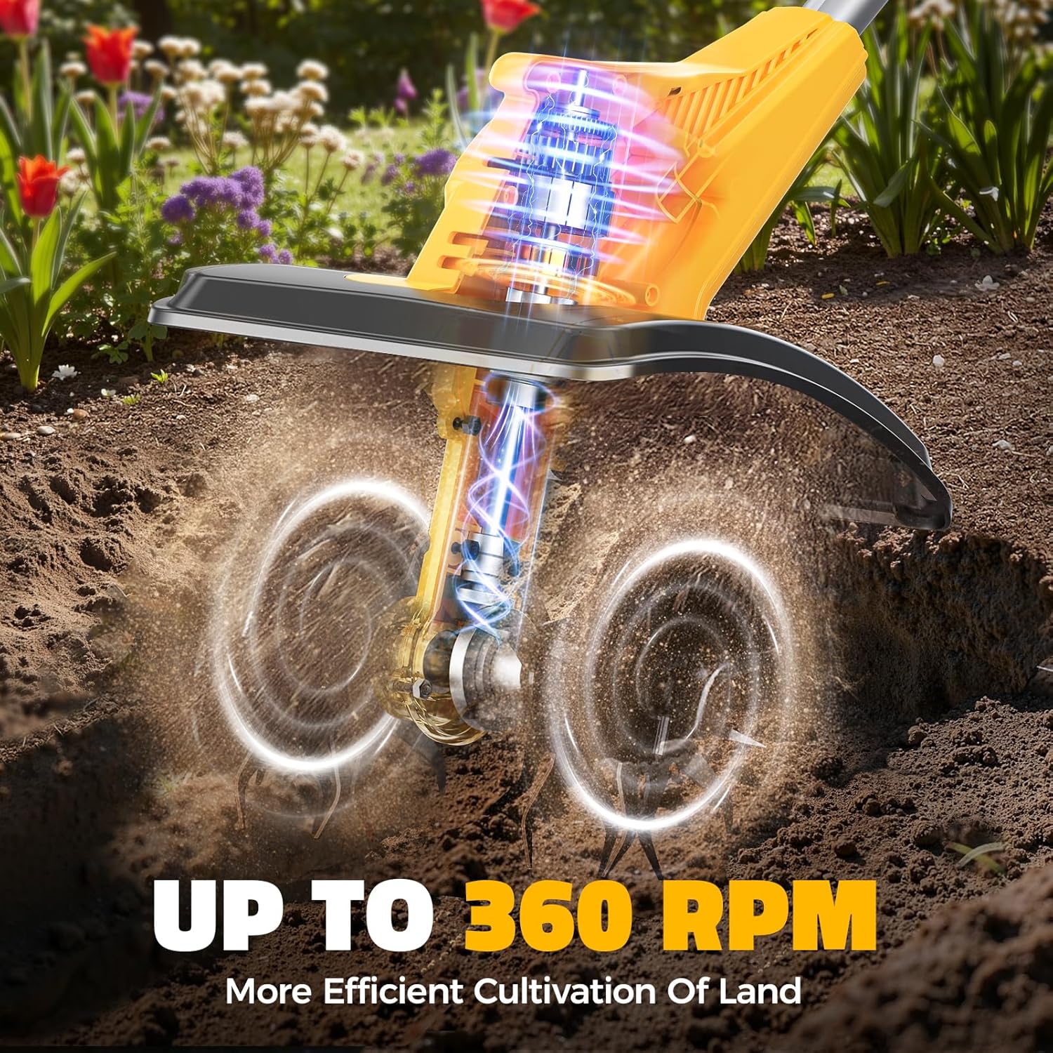 Cordless Tiller Cultivator Com - огляд і ціна Power Tools And Hand Tools