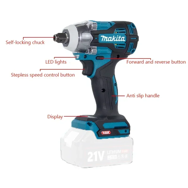 Makita 630N.m Brushless Screwd - огляд і ціна Cordless Drill Driver