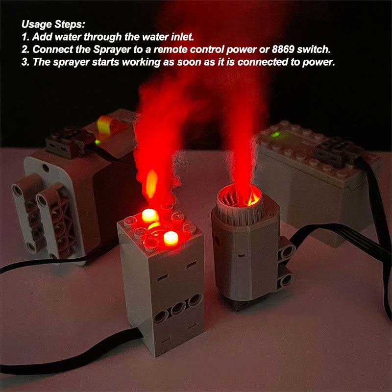 New Technical spray smoke Moto - огляд і ціна Power Tools Lego