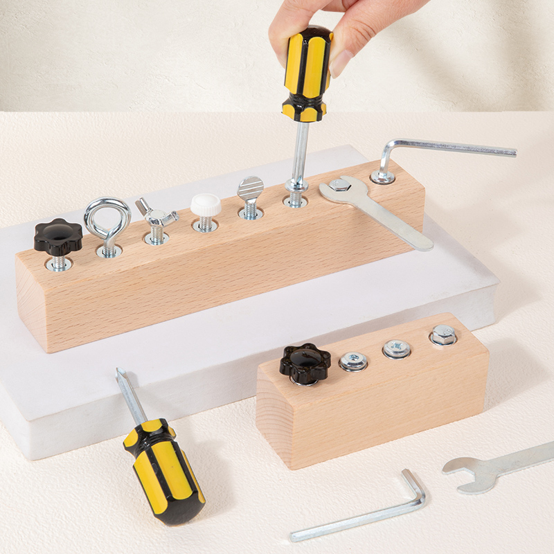 Kids Wooden Screw Nut Disassem - огляд і ціна Power Tools Skills