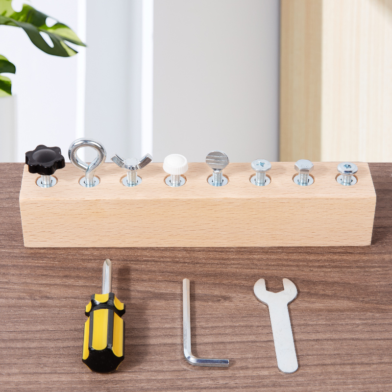 Kids Wooden Screw Nut Disassem - огляд і ціна Power Tools Skills