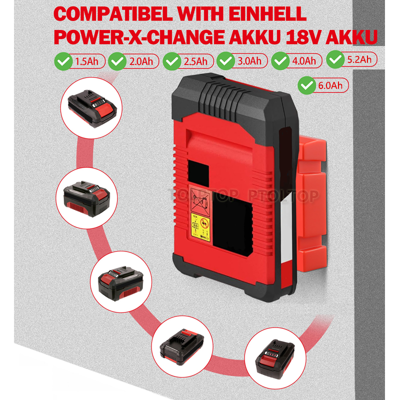 1/3/5/6PCS battery holder suit - огляд і ціна Power Xchange Tools