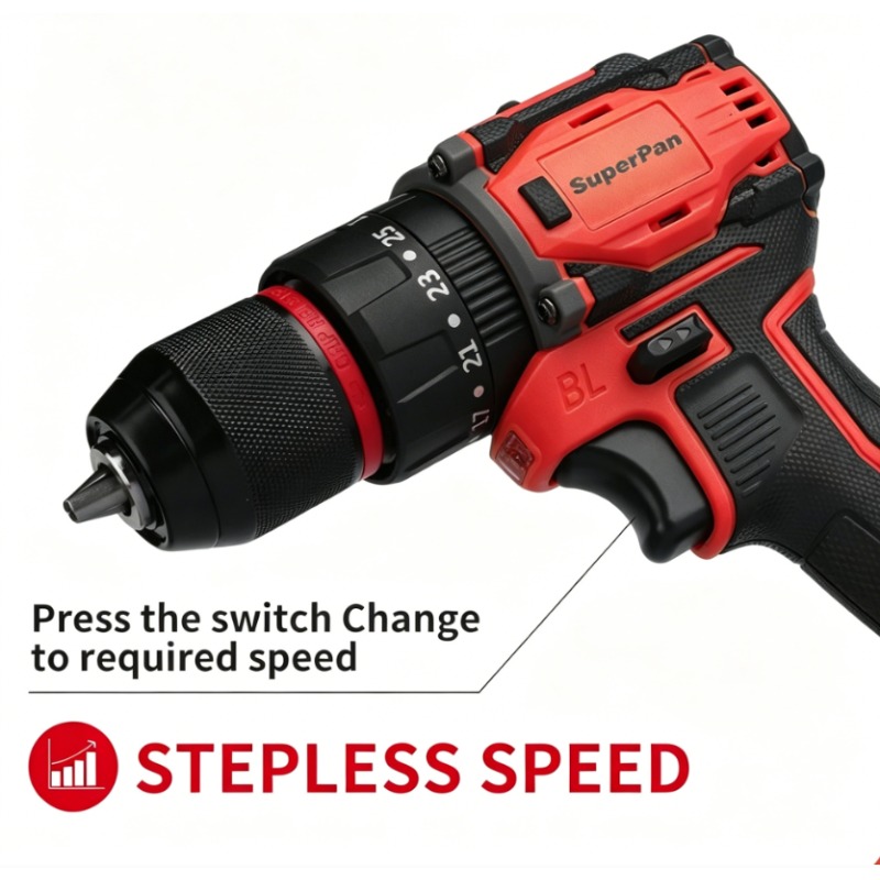 Superpan 60Nm Brushless Cordle - огляд і ціна Cordless Drill Driver