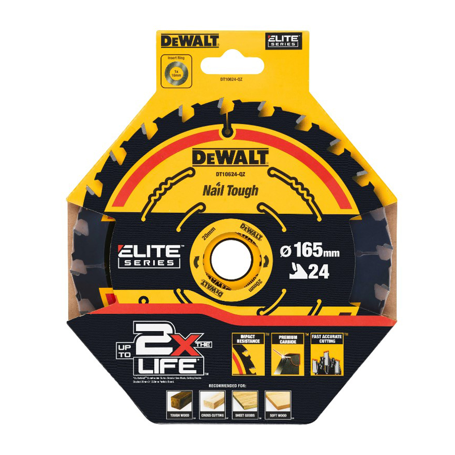 DEWALT DT10624-QZ 1/3pcs 24T C - огляд і ціна Power Tools Used