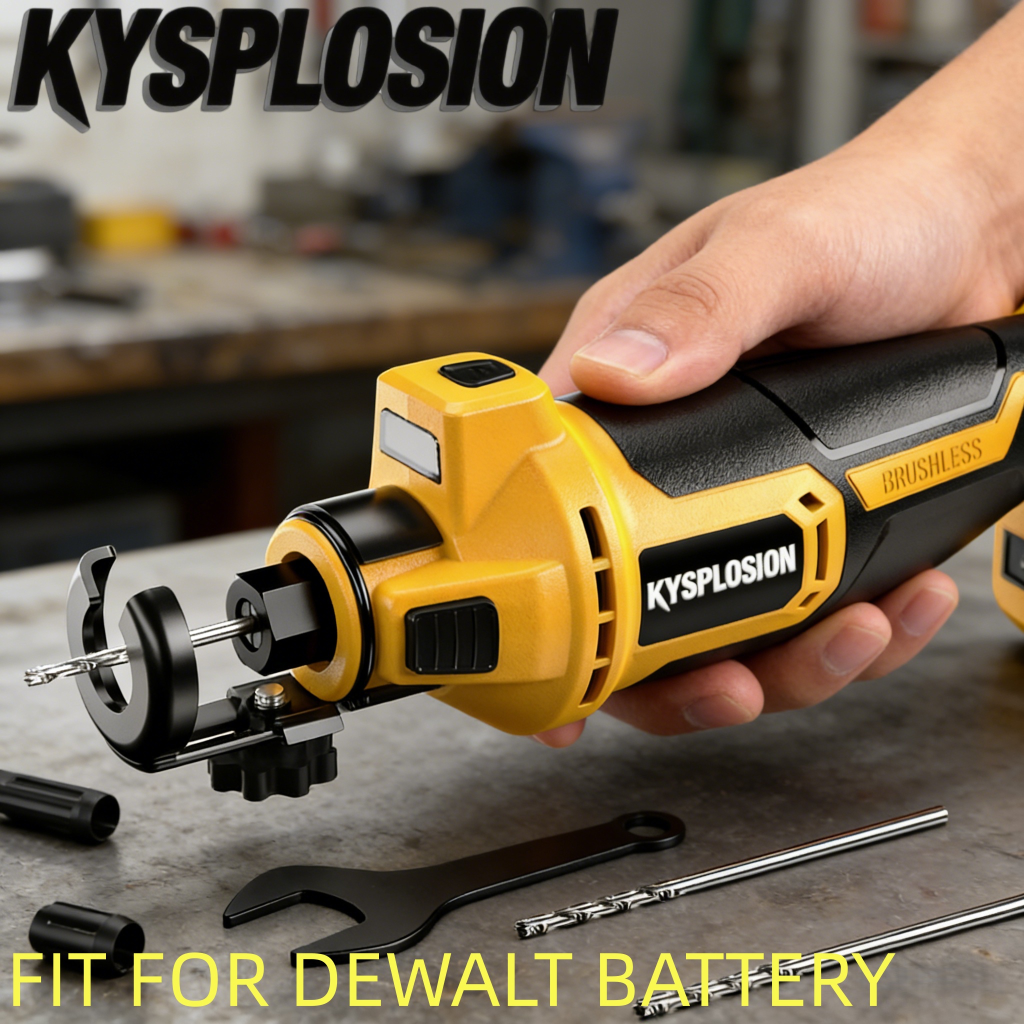 3 Gears Brushless Electric Dry - огляд і ціна Power Tools Used