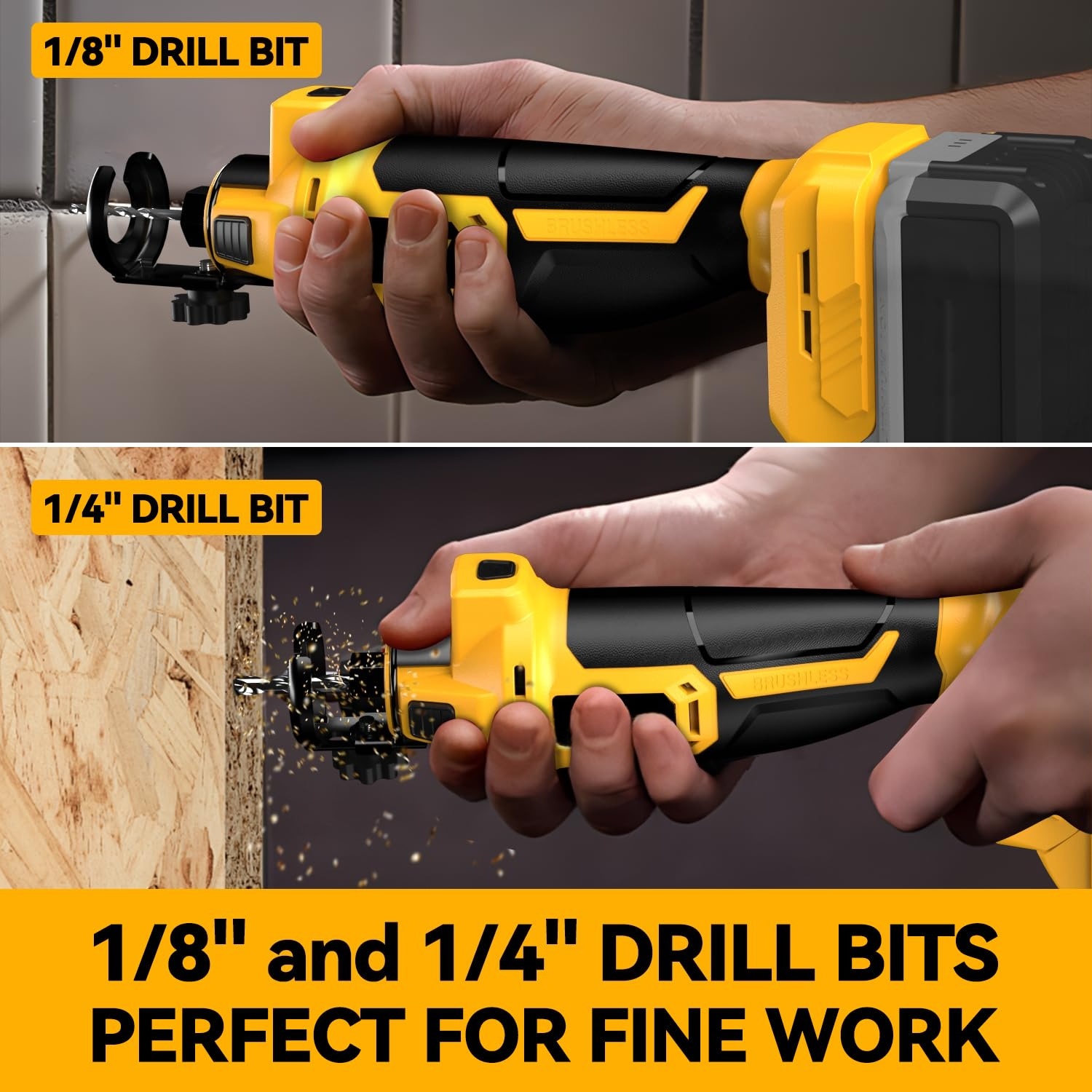 3 Gears Brushless Electric Dry - огляд і ціна Power Tools Used