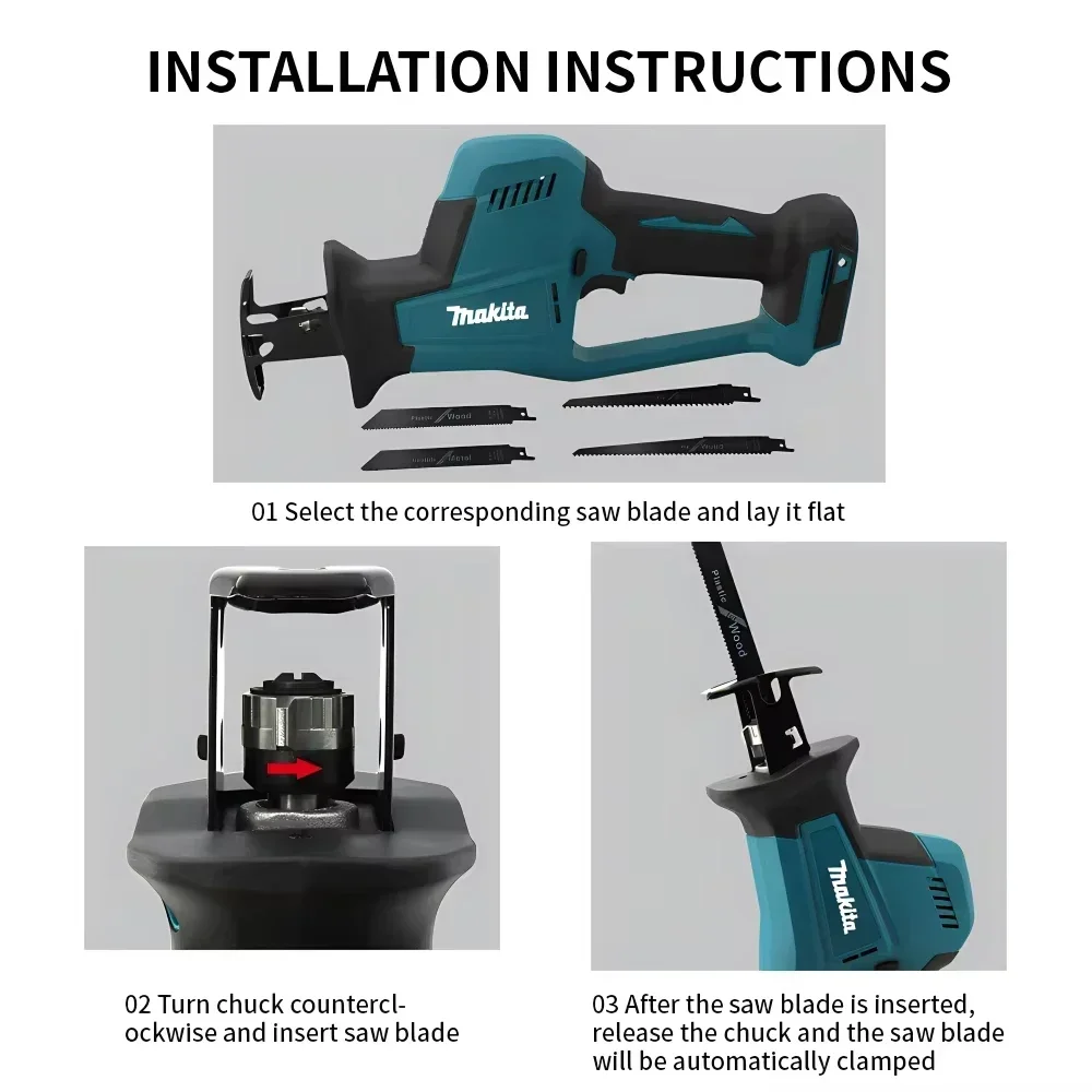 Makita DJR189 18V Cordless Ele - огляд і ціна Power Tools Used