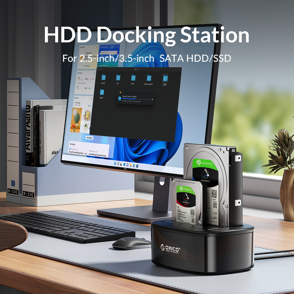 ORICO Dual-bay Hard Drive Dock - огляд і ціна Power Tools Uk
