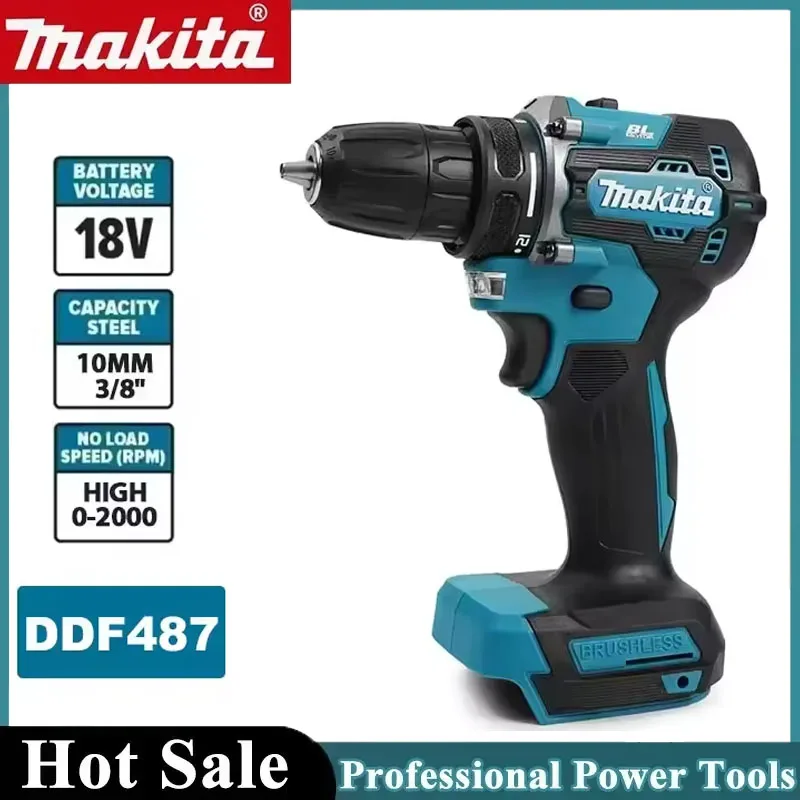 Makita DDF487 Cordless Brushle - огляд і ціна Cordless Drill Driver