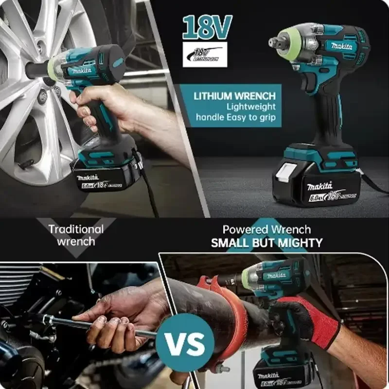 Makita TW004G 630N.m Brushless - огляд і ціна Cordless Drill Driver