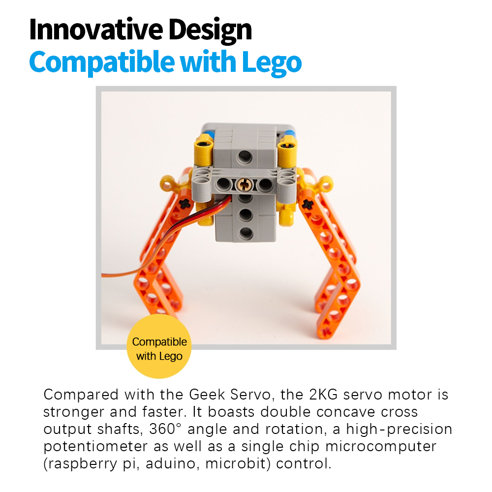 2KG Programmable 270° 360° Ser - огляд і ціна Power Tools Lego