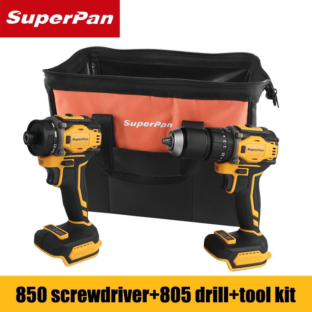 SuperPan 20V Cordless Brushles - огляд і ціна Cordless Drill Driver