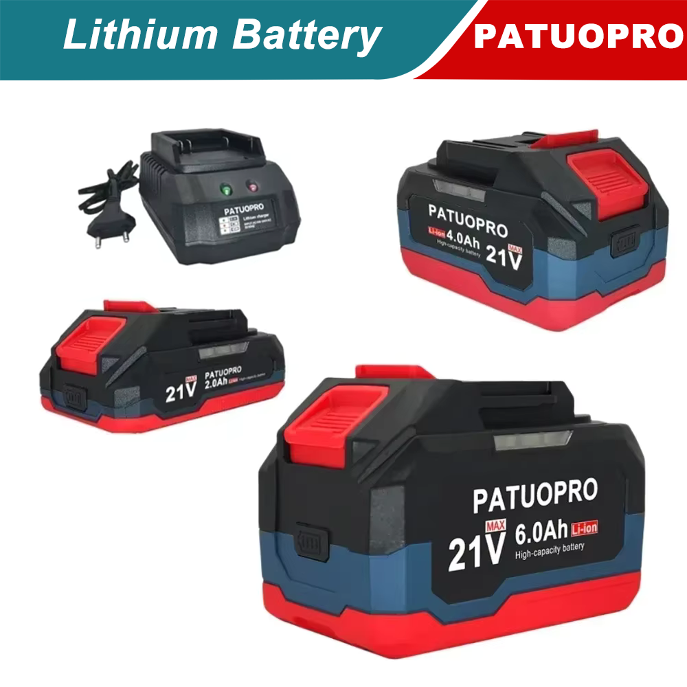 18-21V 2.0Ah 4.0Ah 6.0Ah Recha - огляд і ціна Power Tools Used