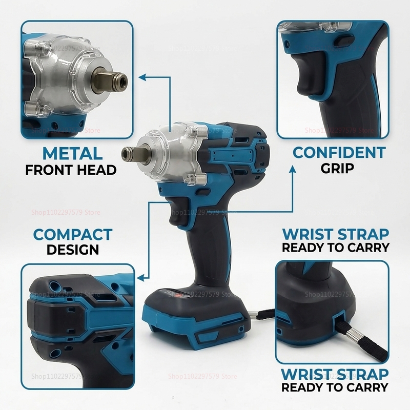 Cordless Brushless Impact Wren - огляд і ціна Power Xchange Tools