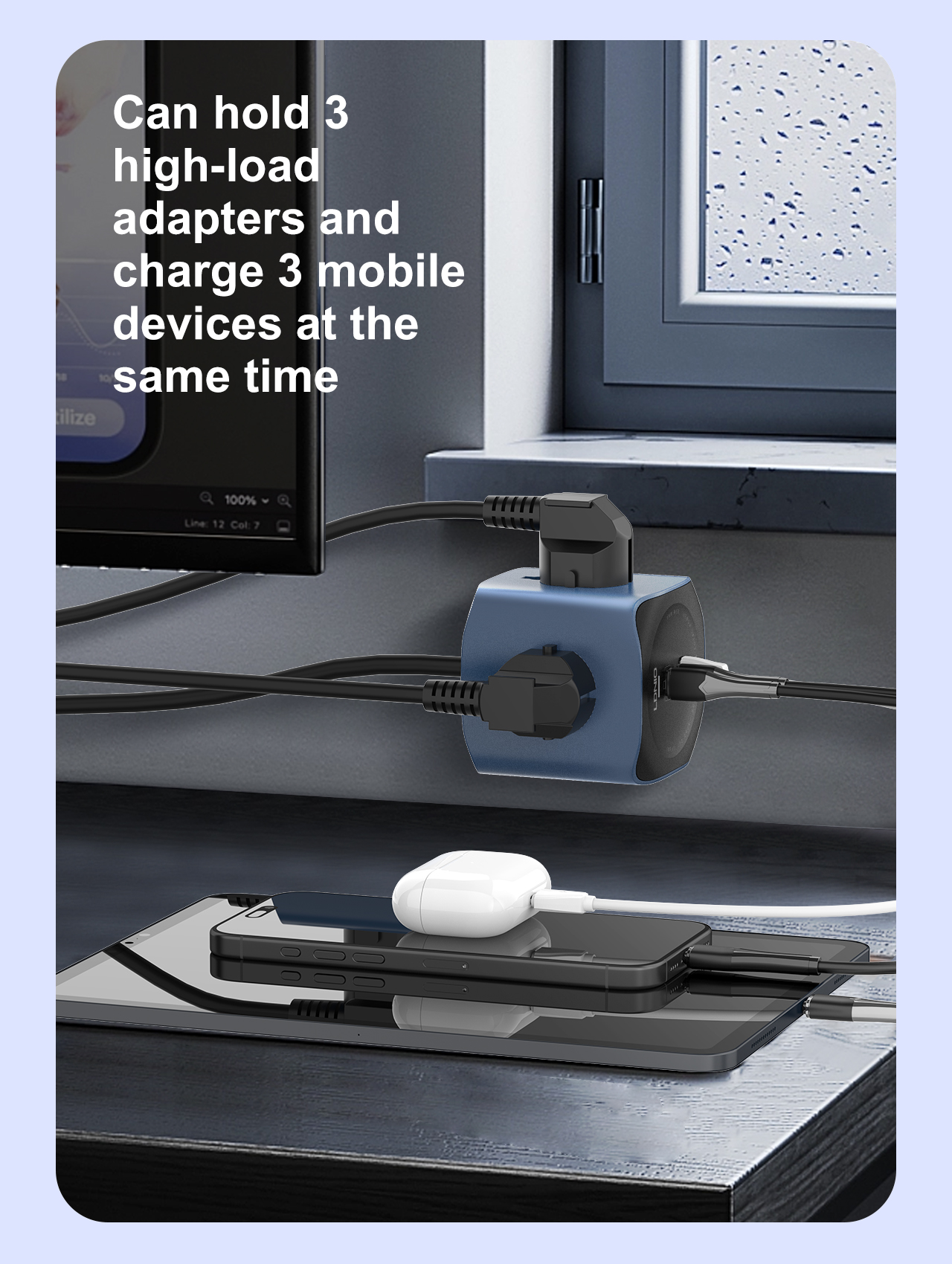 Cube Power Strip LDNIO 65W Cha - огляд і ціна Power Tools Uk