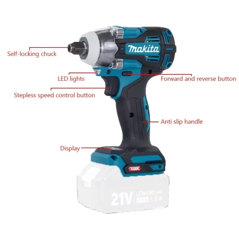 Makita TW004G 630N.m Brushless - огляд і ціна Cordless Drill Driver