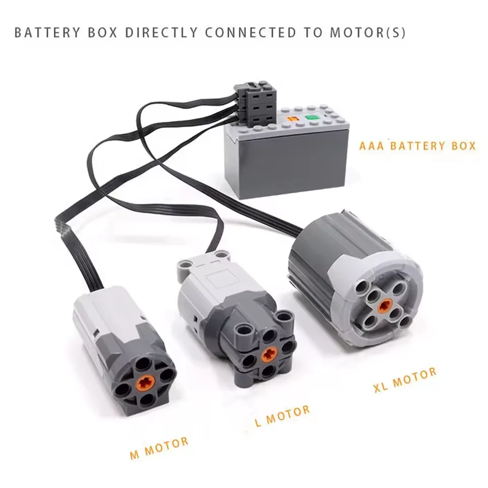 XL Motor 8882 Power Functions  - огляд і ціна Power Tools Lego