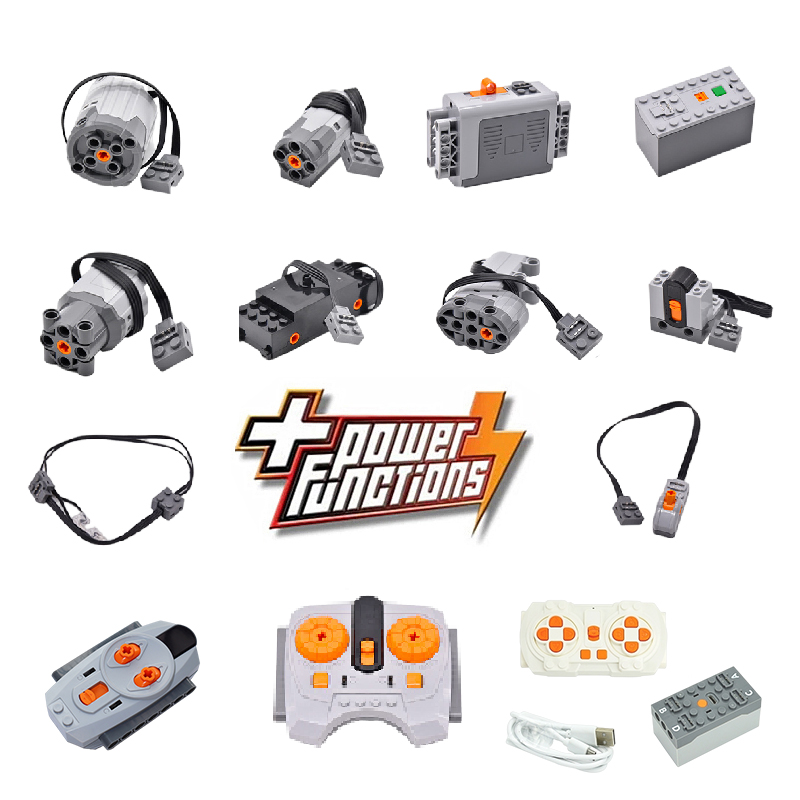 MOC Technical Parts Power Func - огляд і ціна Power Tools Lego